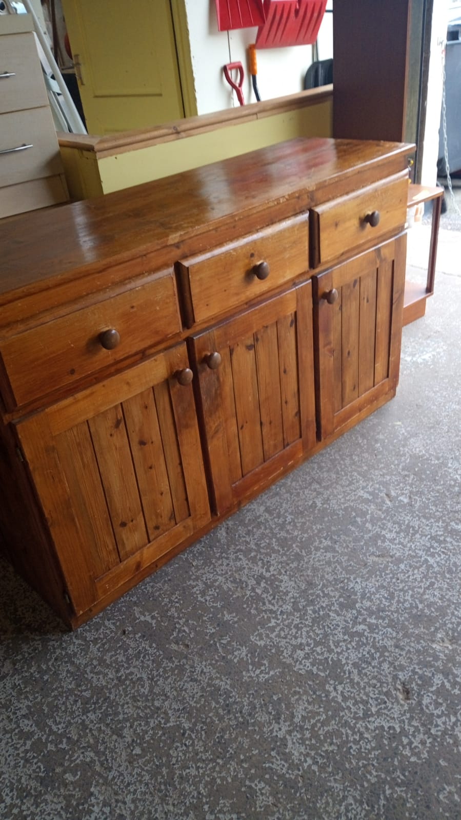 Hand Painted Sideboard by HMP Bristol